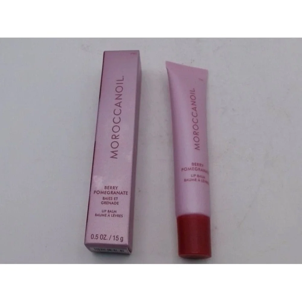 Moroccanoil -  Lip Balm Hydrating Argan ButterBerry Pomegranate,BRAND NEW IN BOX